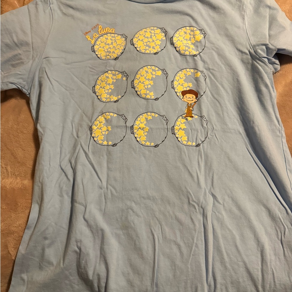 Disney Parks Pixar Shorts Large La Luna Shirt Adult Unisex Size M